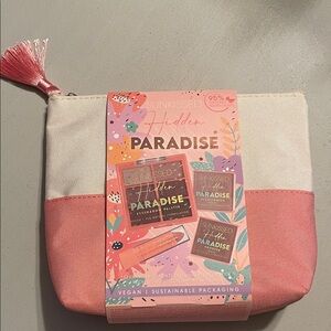 New Sun-kissed Hidden Paradise Eyeshadow Bronzer Highlight Lipstick cosmetic bag